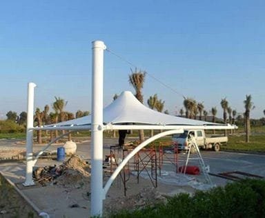 تركيب مظلات سيارت المدينه انواع المظلات